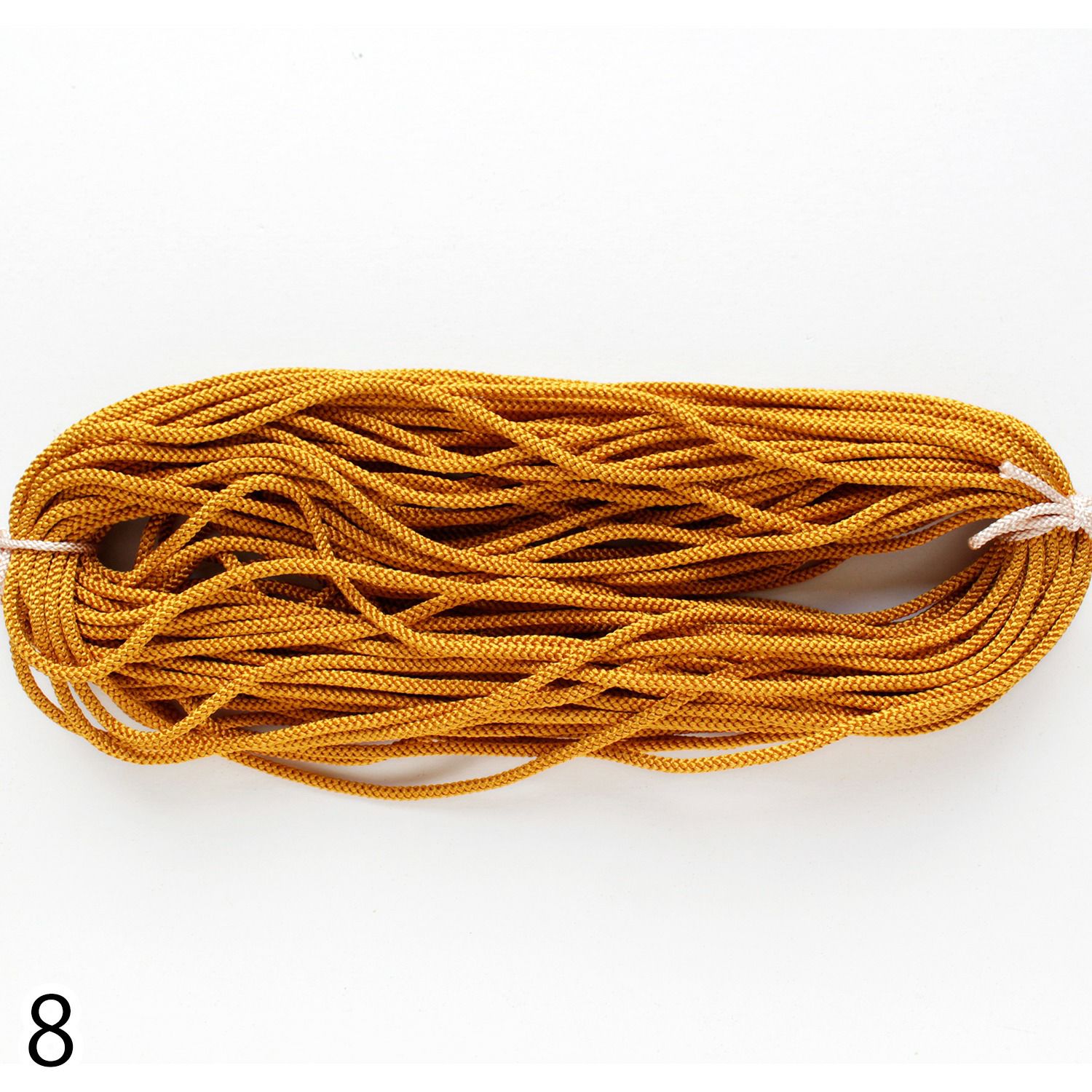 江戸打ひも 細 太さ約 3mm x 30m 赤 白紫 エンジ 黒 黄 全11色 江戸