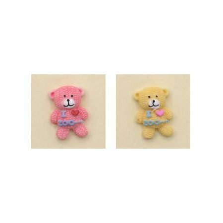 デコパーツ クマ （5個入） | 手芸材料のネットショップ つくる楽しみ