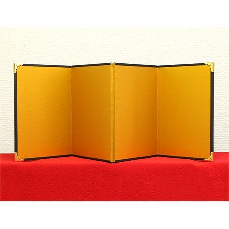 ミニ金屏風 4曲 (1曲W10xH15cm) | 手芸材料のネットショップ つくる