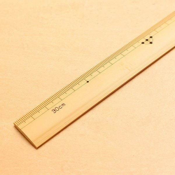 竹尺(竹差し) 30cm | 手芸材料のネットショップ つくる楽しみ．com