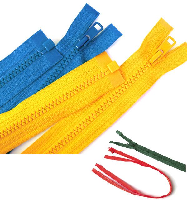 ビスロン ファスナー オープン 60cm 4番 30色 (1本) YKK 樹脂