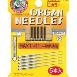 家庭用 ミシン針 5本入 一般生地用 HA-1 #11 | 手芸材料のネット