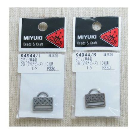 デリカビーズ用ステッチ用金具（12粒用）巾広タイプ | 手芸材料の