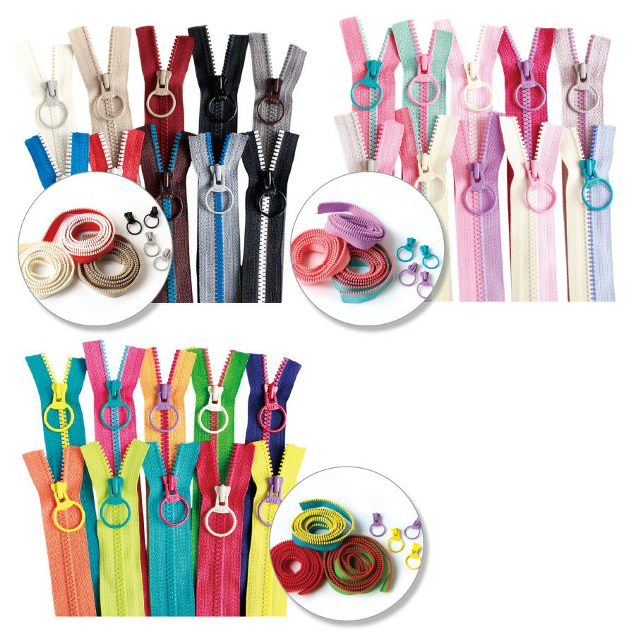 フリースタイル ファスナー 4番 【ファスナーチェーン】 (1.2m巻) 長い