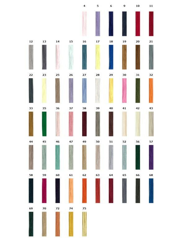 16号・20m】絹穴糸 タイヤー シルク100％ フジックス | つくる楽しみ