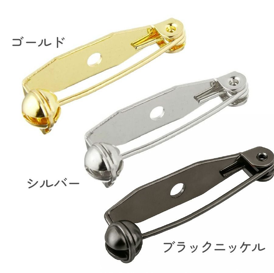 お徳用】回転式造花ピン ブローチピン 20mm 50個入 | 手芸材料の