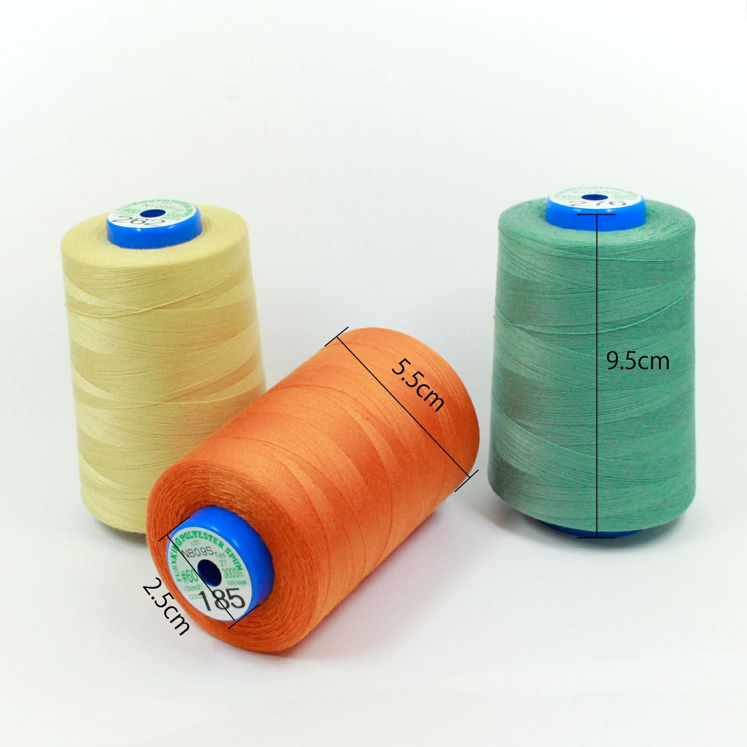 60番・3000m】キングスパン 工業用 ミシン糸 フジックス | つくる