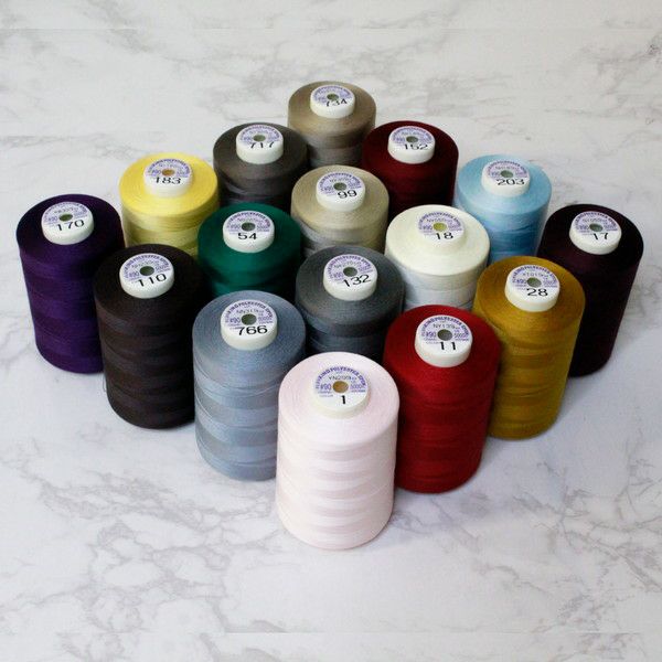 90番・5000m】キングスパン 工業用 ミシン糸 フジックス | つくる