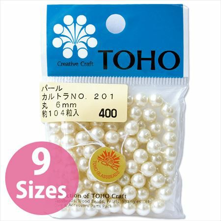 ビーズ パールビーズ TOHO 丸型パール カルトラ | 手芸材料のネット