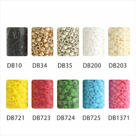 まとめ買い】デリカビーズ 基本色（3gx10本セット） | つくる楽しみ