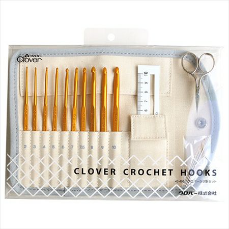 かぎ針セット クロバー Clover CL43-405| つくる楽しみ かぎ針 | 手芸