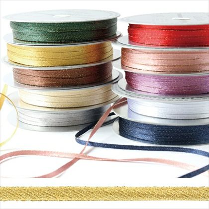 リボン ブライトサテンリボン 3mm×25m巻| つくる楽しみ | 手芸材料の