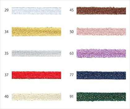 リボン ブライトサテンリボン 3mm×25m巻| つくる楽しみ | 手芸材料の
