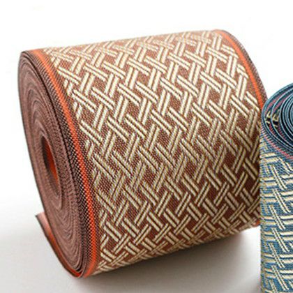 たたみへりテープ 畳縁 畳へり ゆうきビオラ 赤 10m巻｜つくる楽しみ