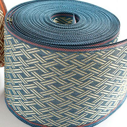 たたみへりテープ 畳縁 畳へり ゆうきビオラ 青 10m巻｜つくる楽しみ