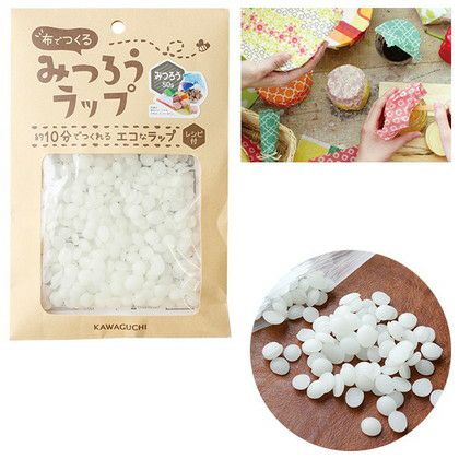 布でつくる みつろうラップ みつろう50g| つくる楽しみ| つくる楽しみ