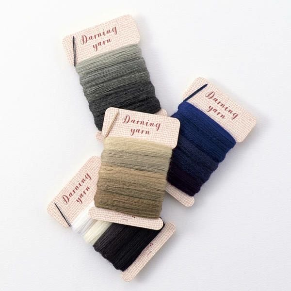 ダーニング糸 ダーニング 糸 ダーニング刺繍 クロバー ナチュラル