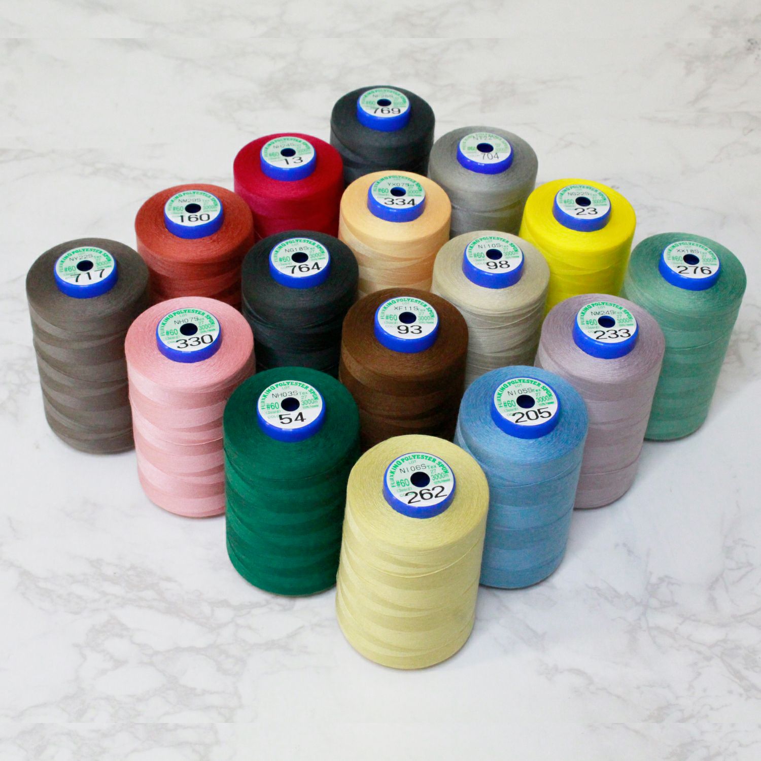 60番・3000m】キングスパン 工業用 ミシン糸 フジックス | つくる