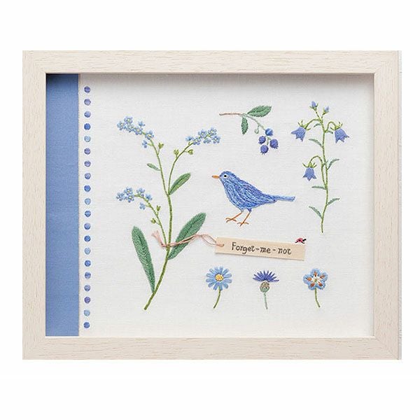 刺しゅうキット 青木和子カラーコレクション BLUE ブルー | 手芸材料の