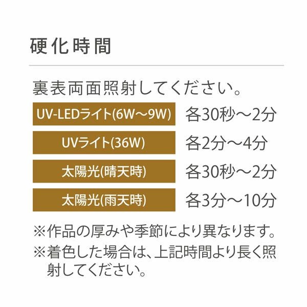 レジン液 UV-LED 太陽の雫 200g | 手芸材料のネットショップ つくる