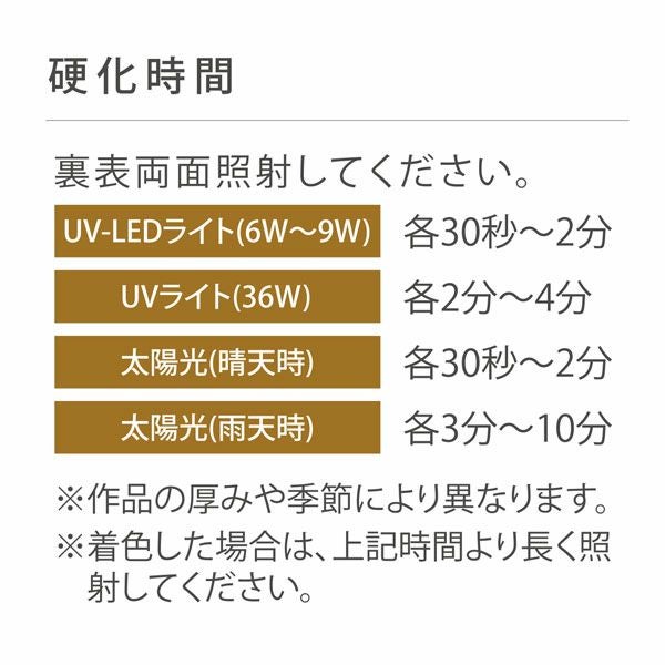 レジン液 UV-LED 月の雫 500g | 手芸材料のネットショップ つくる