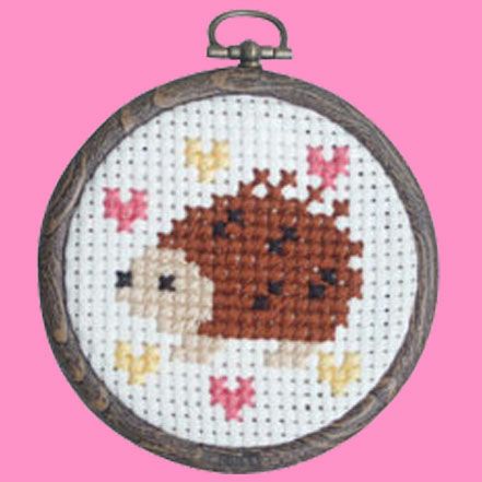 刺しゅうキット クロスステッチ 夏休み クローバー No.7766 まんまる