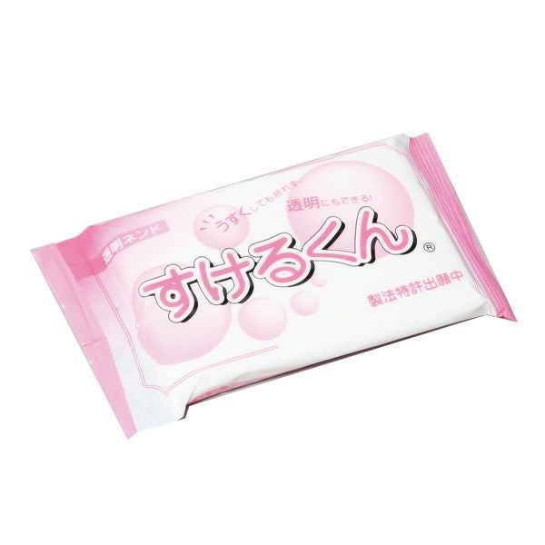 訳あり【新品】すけるくんねんどセット　4種類7セット ねんど すけるくん 樹脂粘土 200g 透明粘土 樹脂透明粘土 ゼリー
