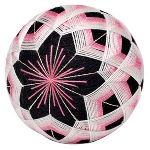 手まりキット てまり手芸 環つなぎの夜桜 和手芸 キット てまり 手毬