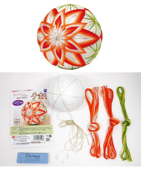 手まりキット てまり手芸 鉄線花 和手芸 キット てまり 手毬 手まり お