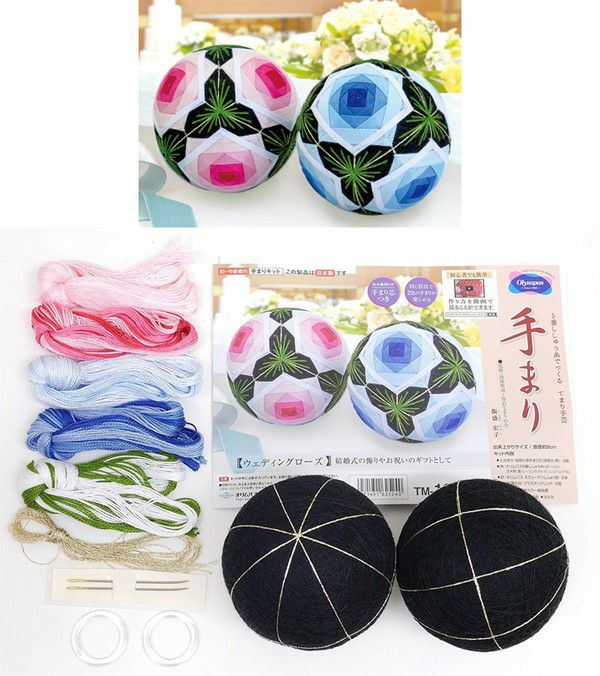 手まりキット てまり手芸 ウェディングローズ 和手芸 キット てまり