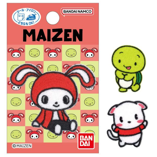 ワッペン アップリケ まいぜん シスターズ ぜんいち マイッキ― シール