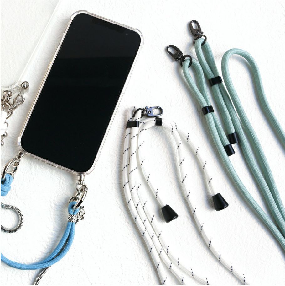 スマホショルダー ストラップ チェーン ショルダー 約110cm 1本 | 手芸
