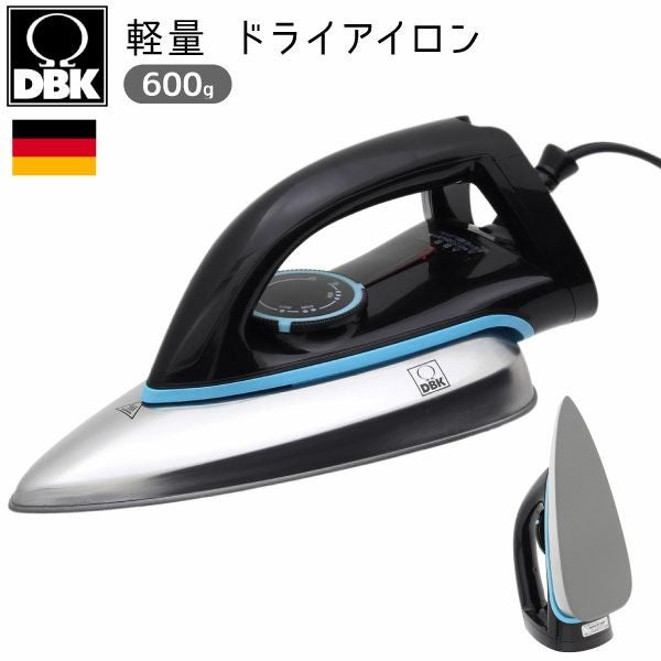 昭和レトロ アイロン 霧吹き✳︎ アイロン 霧吹きセット 小型 軽量 ドライアイロン コード付 The DRYザ