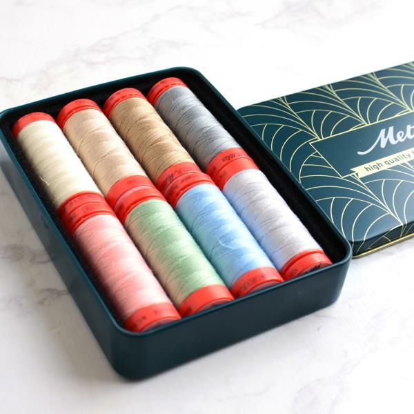 糸 てぬい糸 限定プレミアム メトラー糸 art9161 150m巻 8色入 | 手芸