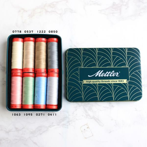 糸 てぬい糸 限定プレミアム メトラー糸 art9161 150m巻 8色入 | 手芸