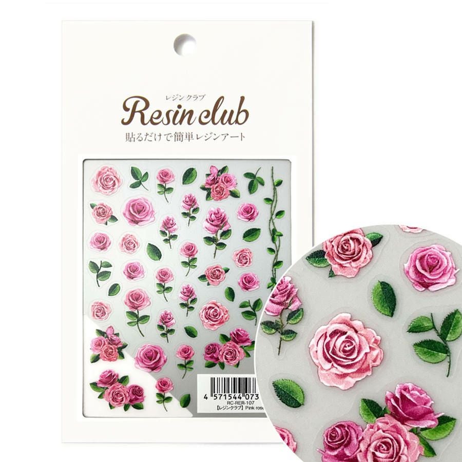 取り寄せ) レジンシール UV用レジンシール レジンクラブ Green rose