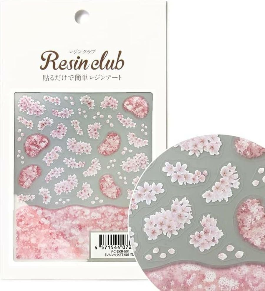 レジン レジンシール UVレジン用シールパーツ レジンクラブ 桜5 花霞