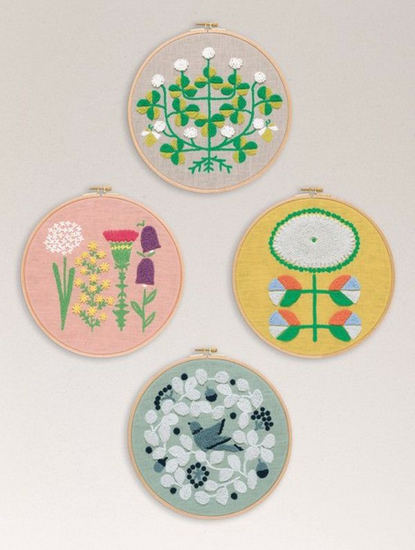 パンチニードルキット キツネノコミチ DMC×点と線模様製作所 フリー