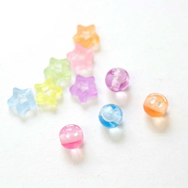 ビーズ ポップビーズ アクセサリー かわいい 工作 スマイリー スマイル