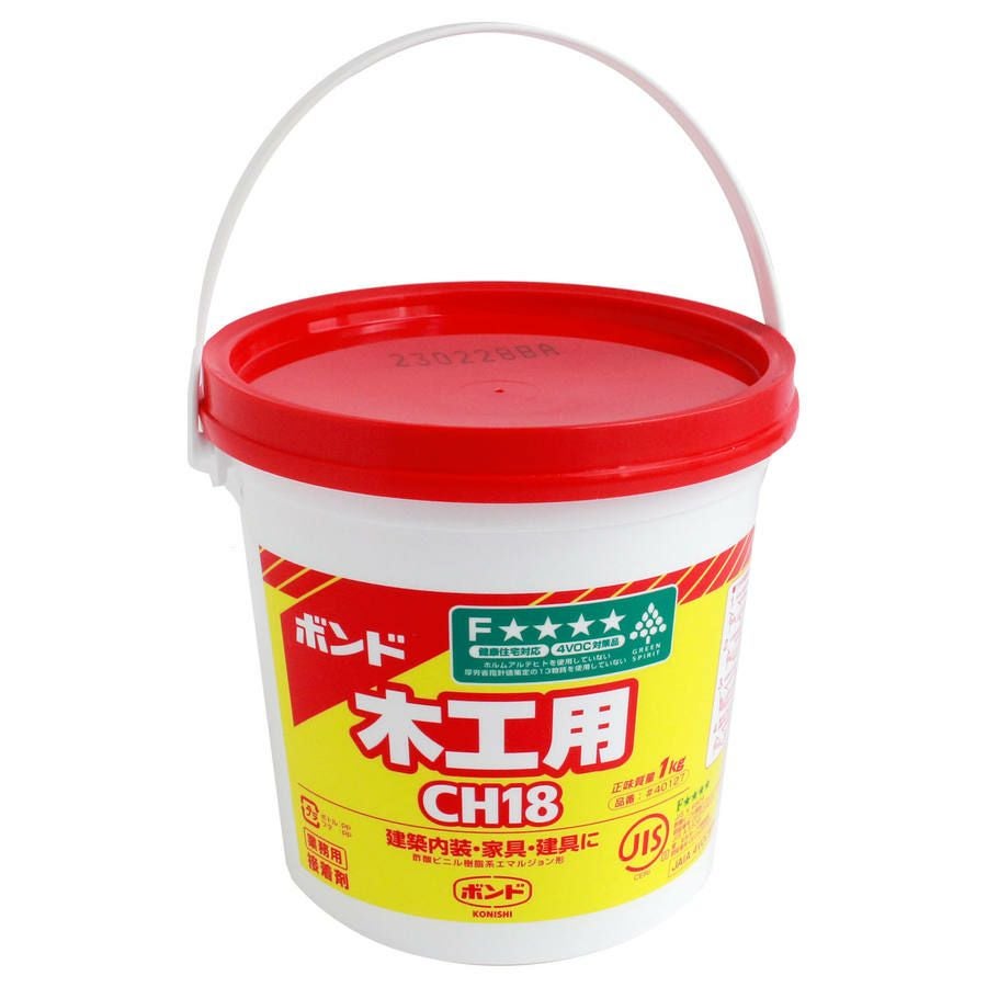 ボンド 接着剤 木工用 ポリ缶 1kg 木工作業 健康住宅対応 お子様にも安