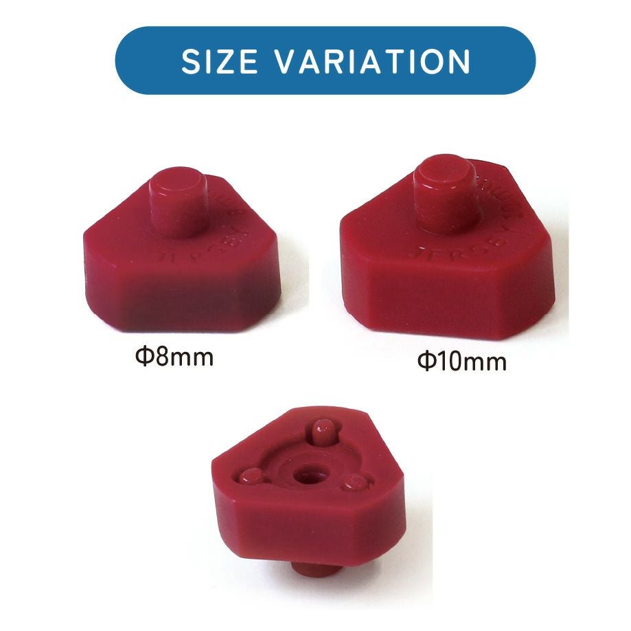 片面ハトメ +取付用コマ+ポンチセット 4mm/5mm/8mm用 Prym プリム