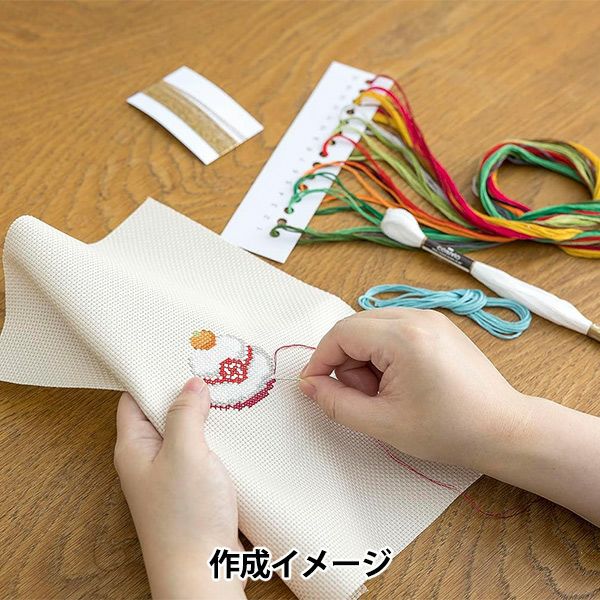 お取り寄せ】刺しゅう クロスステッチ 暮らしが華やぐ季節のたのしみ3