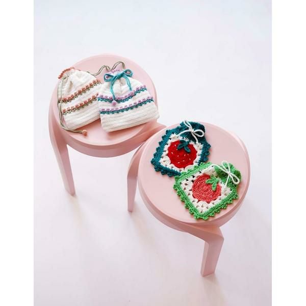 韓国発信!かぎ針編みのガールズニット GIRLS CROCHET ACCESSORIES