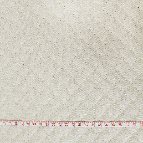 キルティング 生地 綿麻無地 生成 (最低50cmから10cm単位の切売