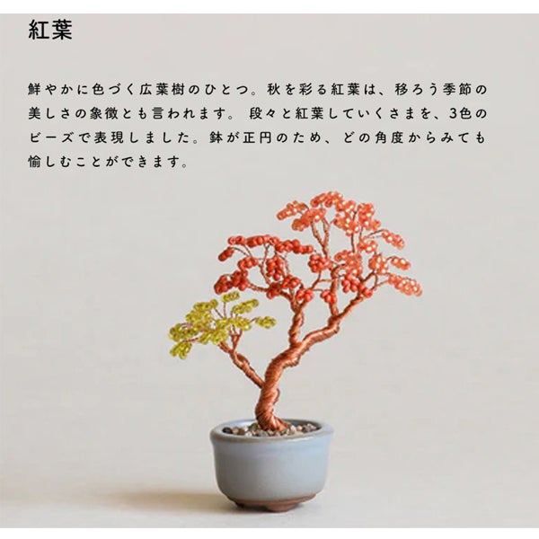 ビーズキット ネジッテBONSAI 盆栽 ビーズキットセット MIYUKI