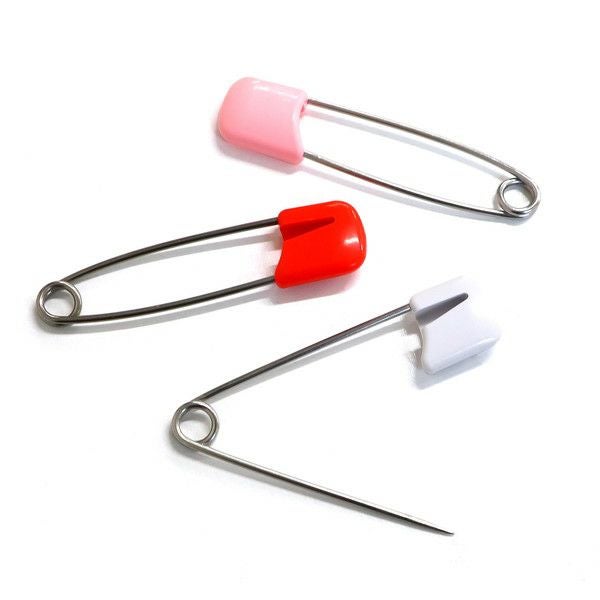 安全ピン クリップ クリッピンジュニア 100本入 ビズバル ブローチ