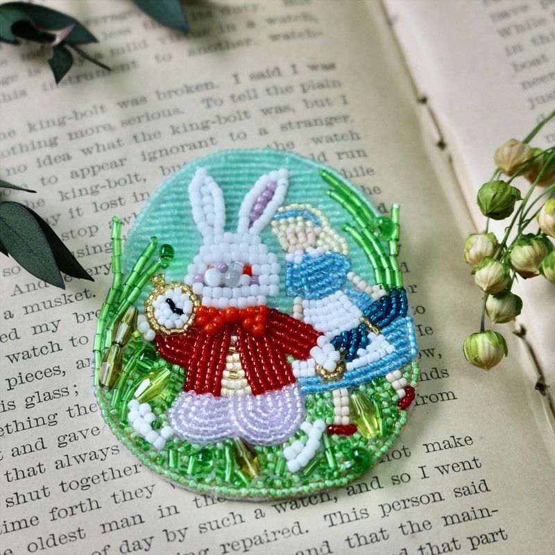 beads de OHANASHI ビーズ刺繍キット ビーズ ビーズ刺しゅう TOHO