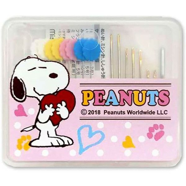 ミササ PEANUTS ニードルセット プラケース 8581 取寄 | 手芸材料の