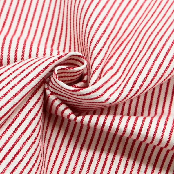 ヒッコリーデニム ストライプ 生地 50cm～10cm単位の切売 | 手芸材料の