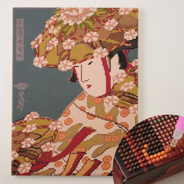 お取り寄せ】ダイヤモンドフィックス ダイヤモンドアート 浮世絵